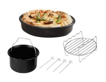 SilverCrest® Heissluftfritteusen-Zubehör-Set, 7-tlg.