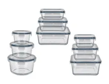SilverCrest® Premium-Frischhaltedosen-Set, 3-tlg.