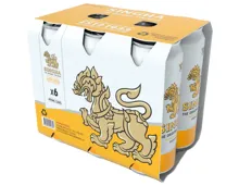 Singha Premium Bier Dosen 6 x 49 cl