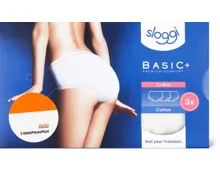 Sloggi Damen-Slip Basic+ Midi im 3er-Pack