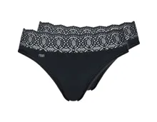 Sloggi Damen-Slip Luxe Tai, 2er-Pack 38, weiss