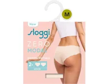 Sloggi Damen-Slip Zero Modal Hipster, 2er-Pack XS, beige