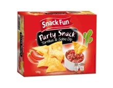 SNACK FUN Tortilla Snack Box, Salsa Dip