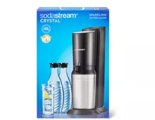 SodaStream Crystal Trinkwassersprudler mit 2 Glaskaraffen