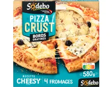 Sodebo Pizza Crust Cheesy 4 Käse