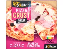 Sodebo Pizza Crust Classic Schinken Emmentaler