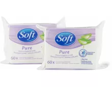 Soft feuchtes Toilettenpapier Pure