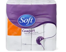 Soft Toilettenpapier in Mehrfachpackungen, FSC
