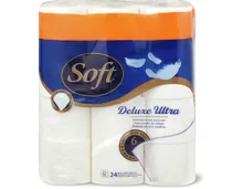 Soft-Toilettenpapier oder -Feuchttücher