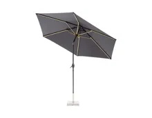 Sonnenschirm mit Solar-LED-Beleuchtung