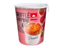 Soufflé im Snackbecher, Himbeere