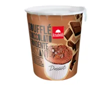 Soufflé im Snackbecher, Schokolade