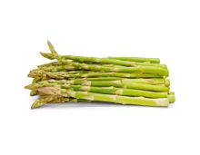 Spargelspitzen grün