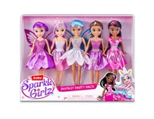 Sparkle Girlz Puppen Set mit 5 Stück