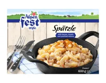 Spätzle mit Speck