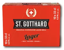 ST. GOTTHARD Schweizer Lager Bier hell