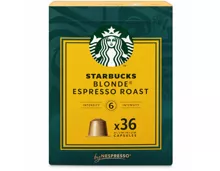 Starbucks Blonde Espresso Roast by Nespresso Blonde Roast, 36 Kapseln