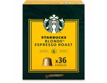 Starbucks Blonde Espresso Roast by Nespresso Blonde Roast, 36 Kapseln