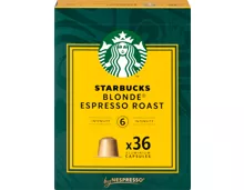 Starbucks by Nespresso® Kaffeekapseln Blonde Espresso Roast