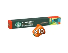Starbucks Colombia by NESPRESSO Medium Roast, 10 Kapseln