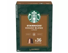 Starbucks House Blend by Nespresso Medium Roast Kaffee, 36 Kapseln