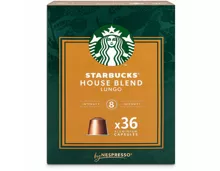 Starbucks House Blend by Nespresso Medium Roast Kaffee, 36 Kapseln