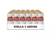 Stella Artois Bier, Dosen, 24 x 50 cl