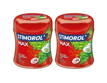 Stimorol Kaugummi Max Splash Strawberry Lime Bottle 2x88g