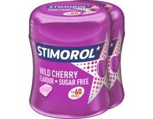 Stimorol Kaugummi Wild Cherry sugarfree Bottle 2 x 87 g