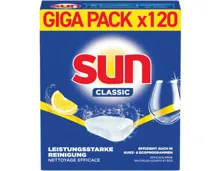 Sun 1 in 1 Lemon 120 Geschirrspültabs