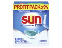 Sun All-in-1 Active Clean Geschirrspül-Tabs