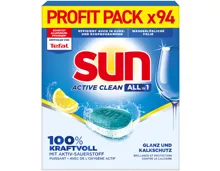 Sun All-in-1 Active Clean Lemon 94 Tabs