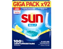 Sun All in 1 Geschirrspültabs Lemon