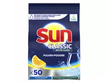 Sun Classic Geschirrspül-Pulver Active Clean Lemon