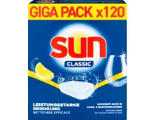Sun Classic Geschirrspültabs Lemon
