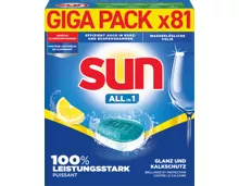 Sun Geschirrspültabs All in 1 Lemon