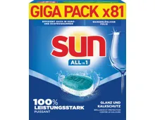 Sun Geschirrspültabs All in 1 Regular