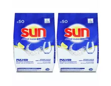 Sun Pulver Classic Active Clean Lemon, 2 x 950 g, Duo