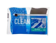 Super Clean Schwamm Glanz, 2 Stück