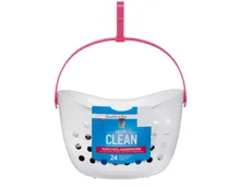 Super Clean Wäscheklammerkorb mit 24 Klammern