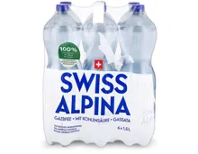 Swiss Alpina Blau Mineralwasser mit Kohlensäure 6x1,5l