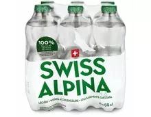 Swiss Alpina Grün Mineralwasser mit wenig Kohlensäure 6x50cl