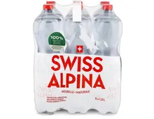 Swiss Alpina Rot Mineralwasser ohne Kohlensäure 6x1,5l