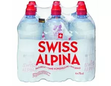 Swiss Alpina Rot Mineralwasser ohne Kohlensäure 6x75cl