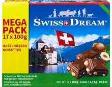 Swiss Dream Tafelschokolade Souvenirs Milch-Haslenuss