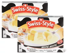 Swiss-Style Fondue-Moitié-Moitié oder -Tradition im Duo-Pack
