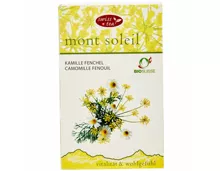 Swisstea Mont Soleil Tee Kamille & Fenchel 20 Beutel