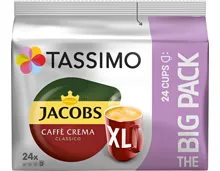 Tassimo Kaffeekapseln Jacobs Crema Classico XL