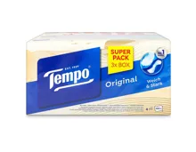 Tempo Box Taschentücher 3x100 Stück