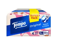 Tempo Box Taschentücher 3x100 Stück
